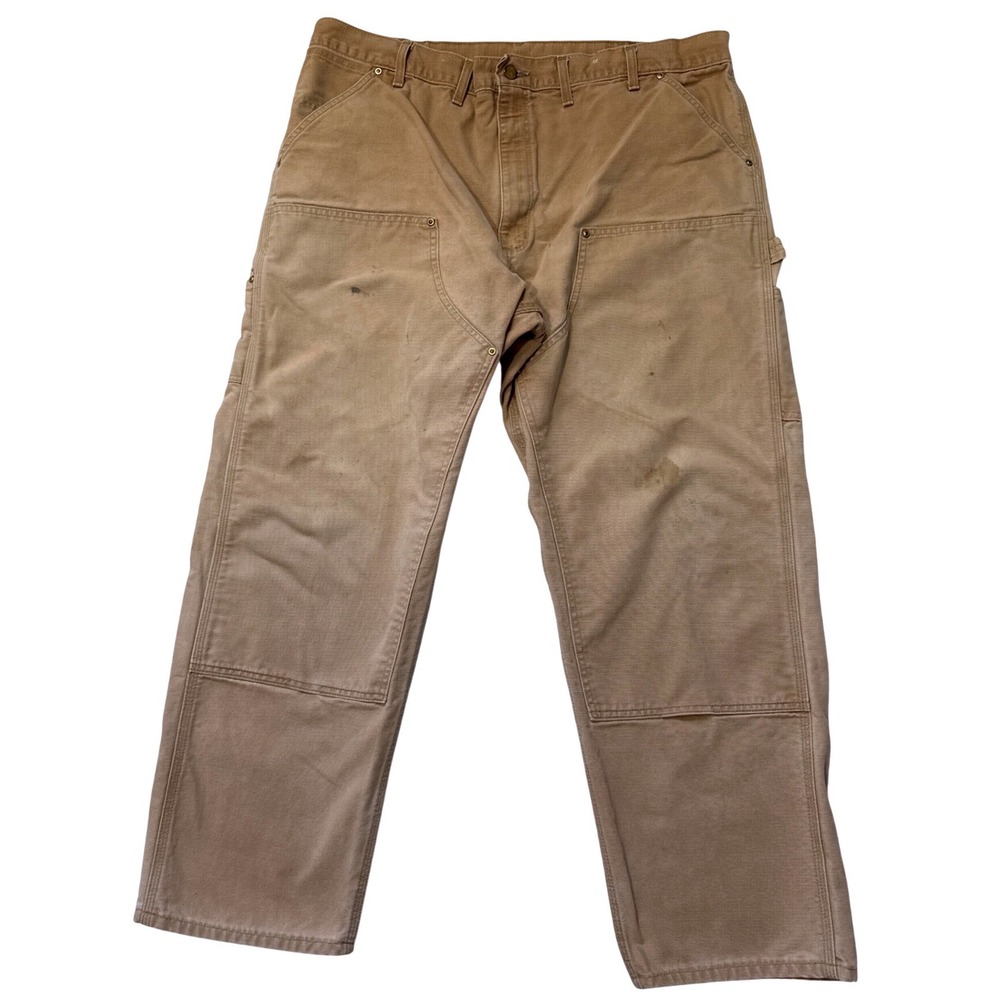 Vintage Carhartt Double Knee Canvas Work Pants - 40x30